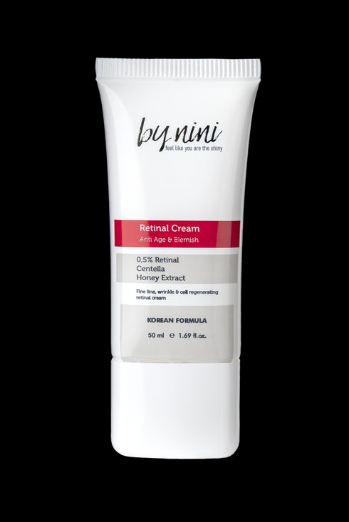 0.5% Retinal İçeren Yaşlanma Karşıtı ve Kırışıklık Giderici Gece Kremi 50 ML