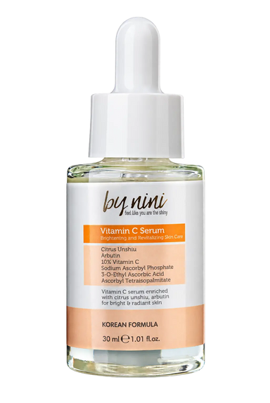 Vitamien C- en arbutienserum vir 'n helderder voorkoms 30 ml