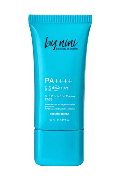 SPF 50+ PA++++, Yeni Nesil Filtreli, Su Bazlı, Leke Karşıtı, Nemlendirici Güneş Kremi, 50 ML